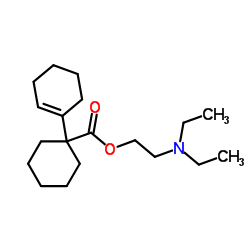 2-(Diethylamino)ethyl 1,1'-bi(cyclohexan)-1'-ene-1-carboxylate结构式