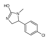 5-(4-chlorophenyl)-1-methylimidazolidin-2-one Structure