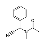 N-[cyano(phenyl)methyl]-N-methylacetamide Structure