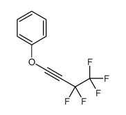 3,3,4,4,4-pentafluorobut-1-ynoxybenzene结构式