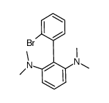 2,6-双(二甲基氨基)-2'-溴-1,1'-联苯结构式