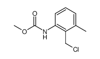 2-methoxycarbonylamino-6-methyl-benzyl chloride结构式