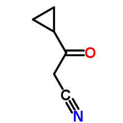 3-环丙基-3-氧代丙腈结构式