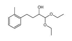 1,1-diethoxy-4-(o-tolyl)butan-2-ol Structure