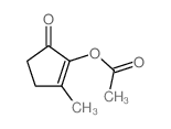 甲基环戊烯醇酮乙酸酯结构式