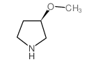 (R)-3-甲氧基吡咯烷结构式