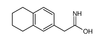 2-(5,6,7,8-tetrahydronaphthalen-2-yl)acetamide结构式