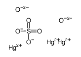 mercury(2+),oxygen(2-),sulfate Structure
