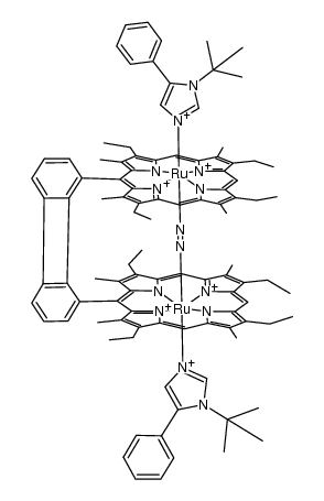 (μ-diazene)diruthenium(II)DPB(bis-(1-tert-butyl-5-phenylimidazole)) Structure