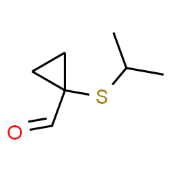 Cyclopropanecarboxaldehyde, 1-[(1-methylethyl)thio]- (9CI)结构式