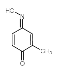 2-methyl-p-benzoquinone 4-oxime structure