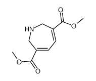 2,7-Dihydro-1H-azepine-3,6-dicarboxylic acid dimethyl ester Structure