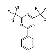2,4-bis-(dichloro-fluoro-methyl)-6-phenyl-[1,3,5]triazine结构式