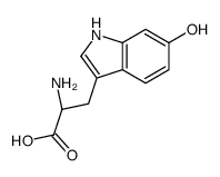 6-hydroxy-L-tryptophan structure