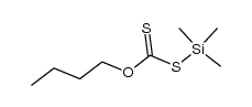 S-trimethylsilyl O-butyldithiocarbonate Structure