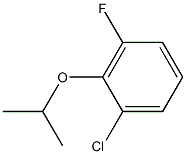 1-chloro-3-fluoro-2-propan-2-yloxybenzene Structure