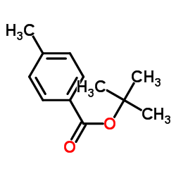 4-甲基苯甲酸叔丁酯结构式