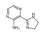 3-(4,5-dihydro-1H-imidazol-2-yl)pyrazin-2-amine Structure
