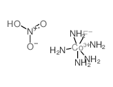 Pentammine, fluorocobalt(III) nitrate complex结构式