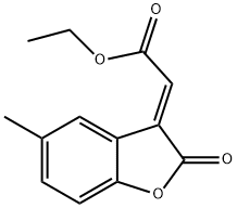 ethyl (e)-2-(5-methyl-2-oxobenzofuran-3(2h)-ylidene)acetate Structure