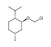 (+)-氯甲基异薄荷基醚结构式