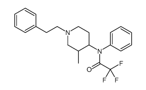 rac-cis Despropionyl Mefentanyl N-Trifluoroacetate Structure