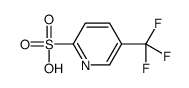 5-(trifluoromethyl)pyridine-2-sulfonic acid结构式