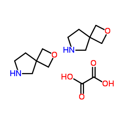 2-氧杂-6-氮杂螺[3·4]辛烷半草酸盐结构式