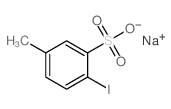 2-碘-5-甲基苯磺酸钠结构式