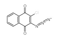 1,4-Naphthalenedione,2-azido-3-chloro-结构式