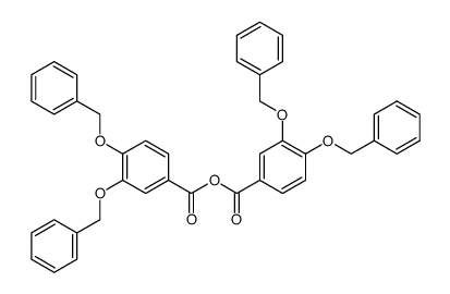 3,4-bis-benzyloxy-benzoic acid-anhydride Structure