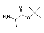 D,L-Alanin-trimethylsilylester Structure