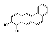 7-methyl-8,9-dihydrobenzo[a]anthracene-8,9-diol Structure