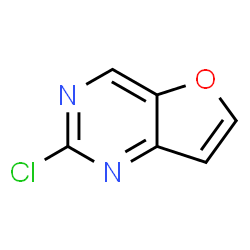 2-氯呋喃并[3,2-D]嘧啶结构式