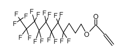 3-perfluorooctylpropyl acrylate Structure