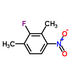 2,6-二甲基-3-硝基氟苯结构式