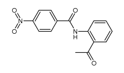N-(p-Nitrobenzoyl)-2-aminoacetophenon Structure