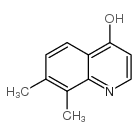 7,8-二甲基-4-羟基喹啉结构式