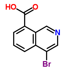 4-bromoisoquinoline-8-carboxylic acid Structure