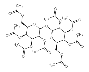 a-D-Glucopyranoside,2,3,4,6-tetra-O-acetyl-a-D-glucopyranosyl, 2,3,4,6-tetraacetate Structure