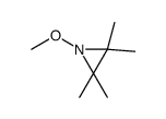 1-methoxy-2,2,3,3-tetramethylaziridine结构式
