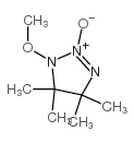 1H-1,2,3-Triazole,4,5-dihydro-1-methoxy-4,4,5,5-tetramethyl-,2-oxide(9CI) Structure