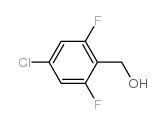 (2-氯-4,5-二氟-苯基)-甲醇结构式