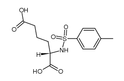 N-Tosyl-L-α-Aminoadypinsaeure Structure