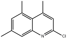 2-氯-4,5,7-三甲基-喹啉结构式