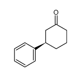 (R)-3-苯基环己酮结构式