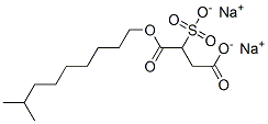 disodium C-isodecyl sulphonatosuccinate Structure