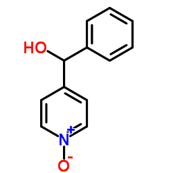 (1-Oxido-4-pyridinyl)(phenyl)methanol结构式