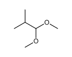 1,1-dimethoxy-2-methylpropane Structure