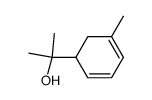2-(5'-methylcyclohexa-2',4'-dienyl)propan-2-ol Structure